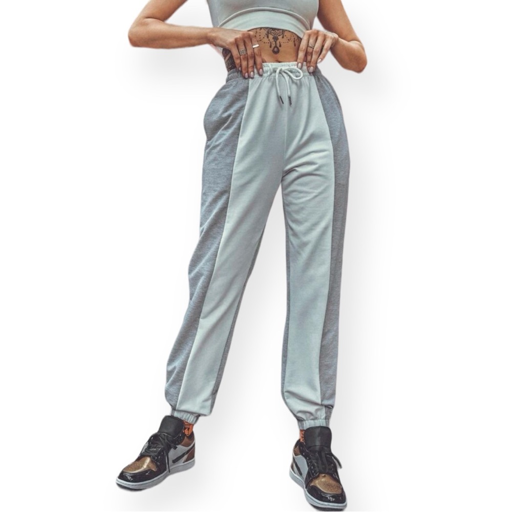 🌪Colorblock Drawstring Sweats NWT